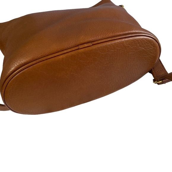 Vintage Coach  Brown Leather Crossbody Bag 6M-4906 Boho - Picture 12 of 13